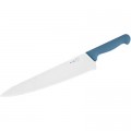 Нож кухонный зубчатый синий 31 см