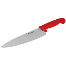 Нож универсальный 22 см красный