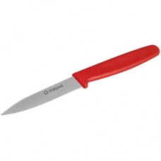 Нож для чистки овощей 9 см красный